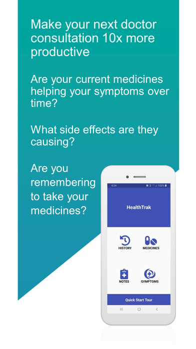 HealthTrak Screenshot 2 - AppWisp.com