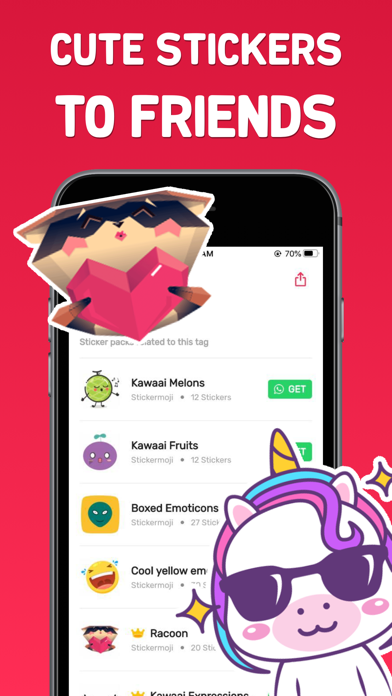StickerMoji: Meme Stickermaker Screenshot