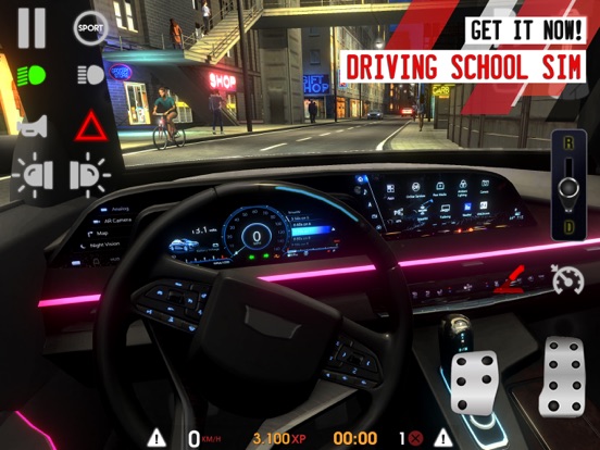 Driving School Simulator iPad app afbeelding 10