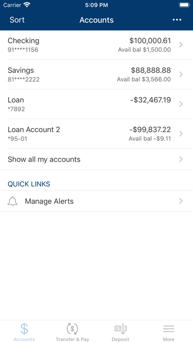 Feliciana Bank and Trust Screenshot