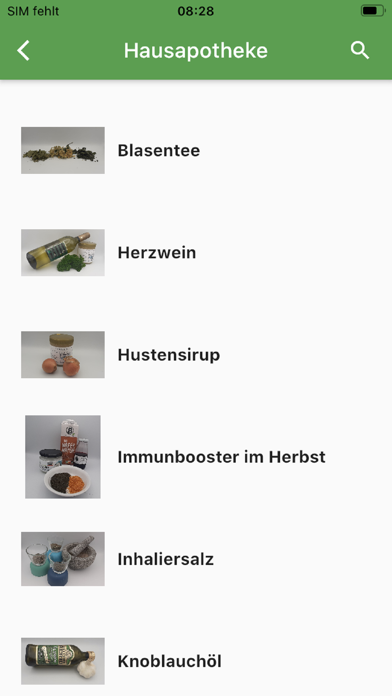 Mamas KräuterApp Plus Screenshot