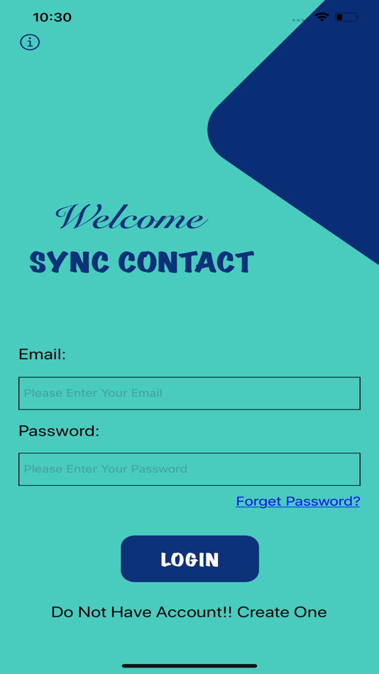 Sync Contacts App - 2.0 - (iOS)