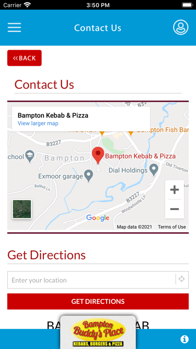BAMPTON KEBAB TIVERTON Screenshot