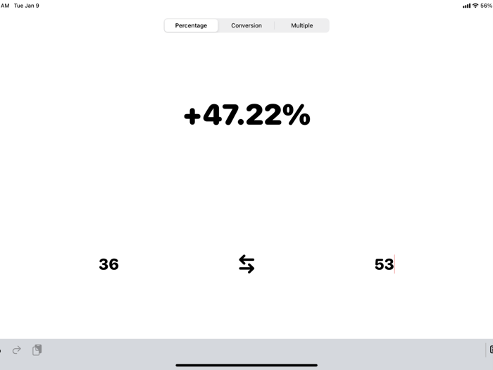 Calc - Percentage Calculator