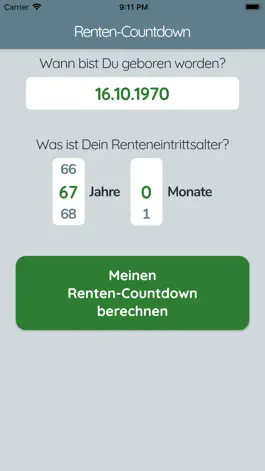 Game screenshot Countdown zur Rente apk