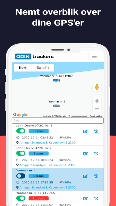 Odin Trackers Screenshot