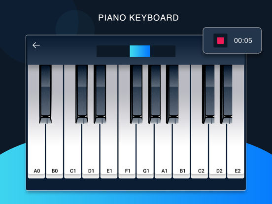Screenshot #5 pour Piano Keyboard & Music