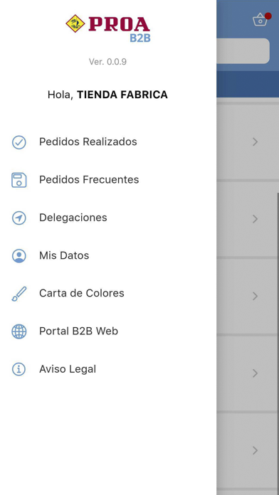 PINTURAS PROA B2B Screenshot