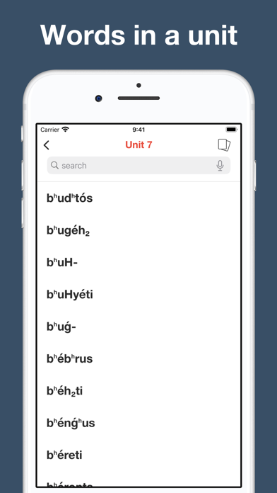 Proto-Indo-European Dictionary Screenshot
