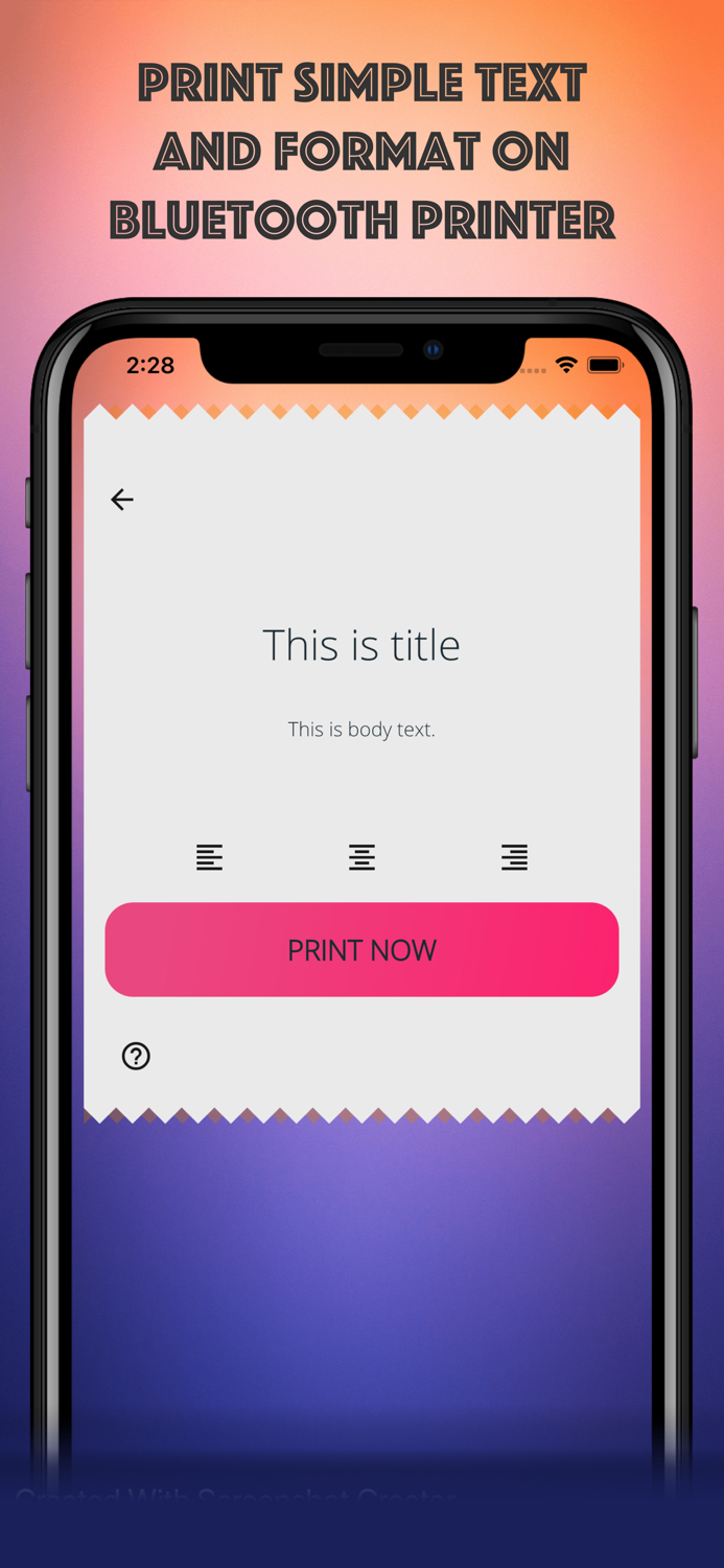Tools 4 Bluetooth Printer