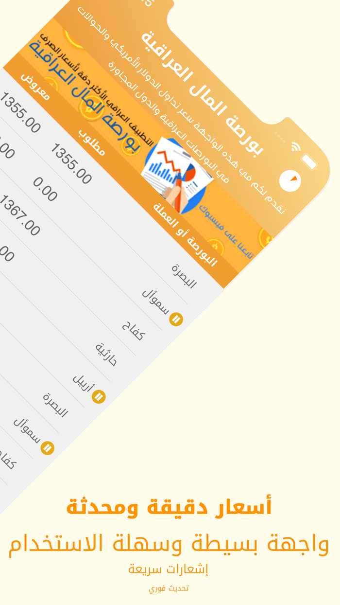 بورصة المال العراقية