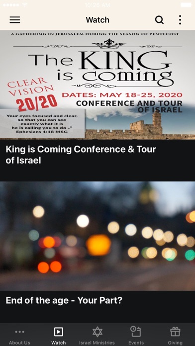 Sam Dewald Ministries Screenshot