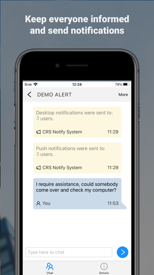 #3. TeamAlert Panic App (iOS) 由: Community Response Systems, LLC