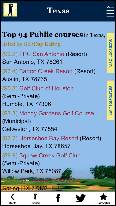 Screenshot #3 pour GolfDay Texas