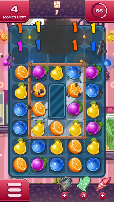 Agnes' Fruits Match-3 Puzzle Screenshot