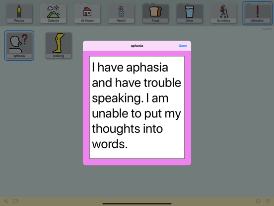 Communicado iPad screenshot 6 - Medical app