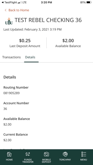 United Bank of Union Mobile Screenshot