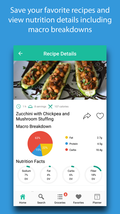Low-Cholesterol Recipes & Eats Screenshot