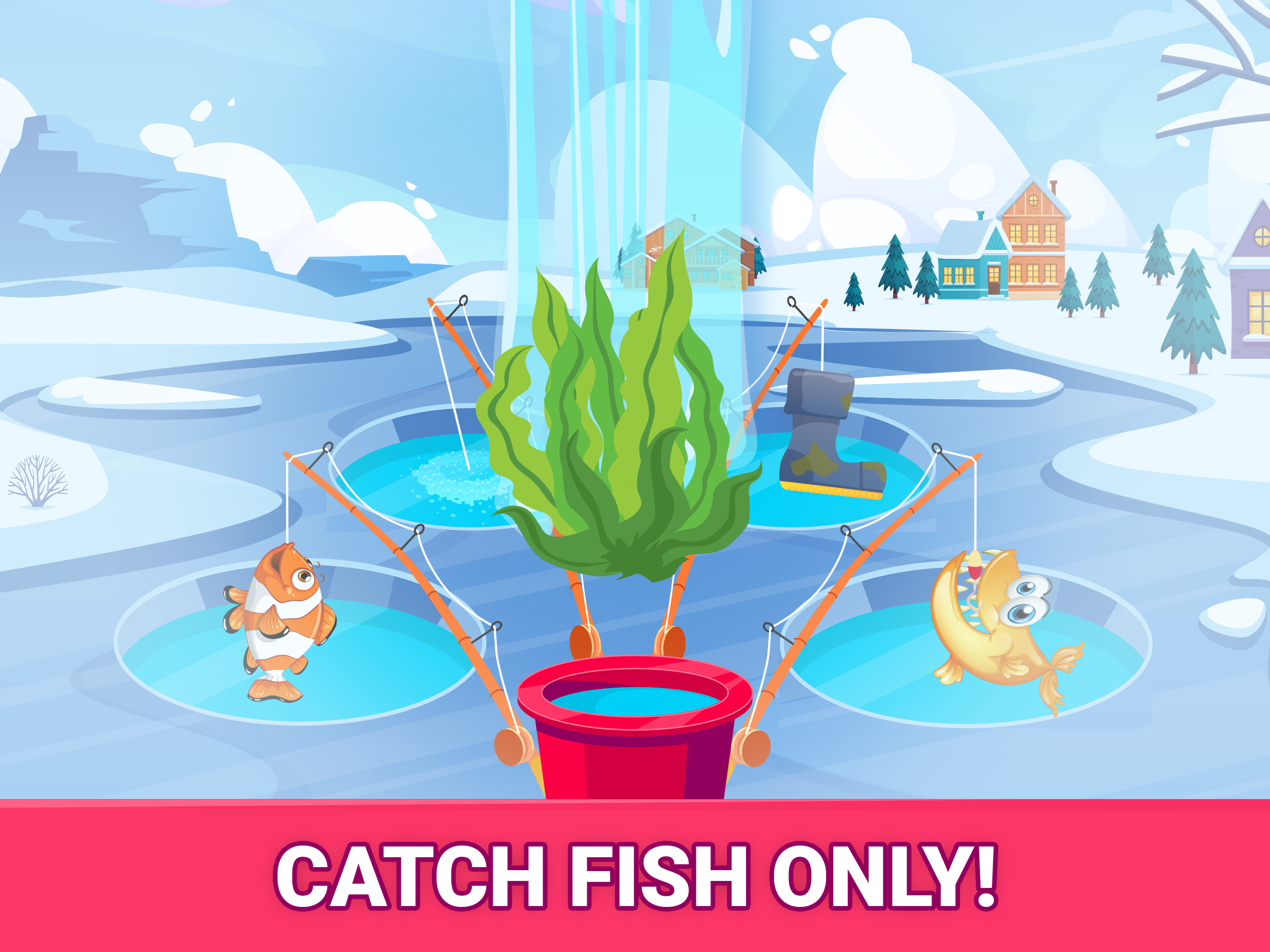 Kids Fishing: Fish Baby Games
