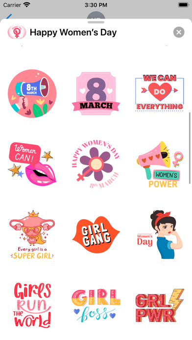 Happy Women’s Day Screenshot