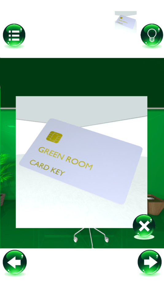 #5. EscapeGame GreenROOM (iOS) 由: Tasuku Yahiro