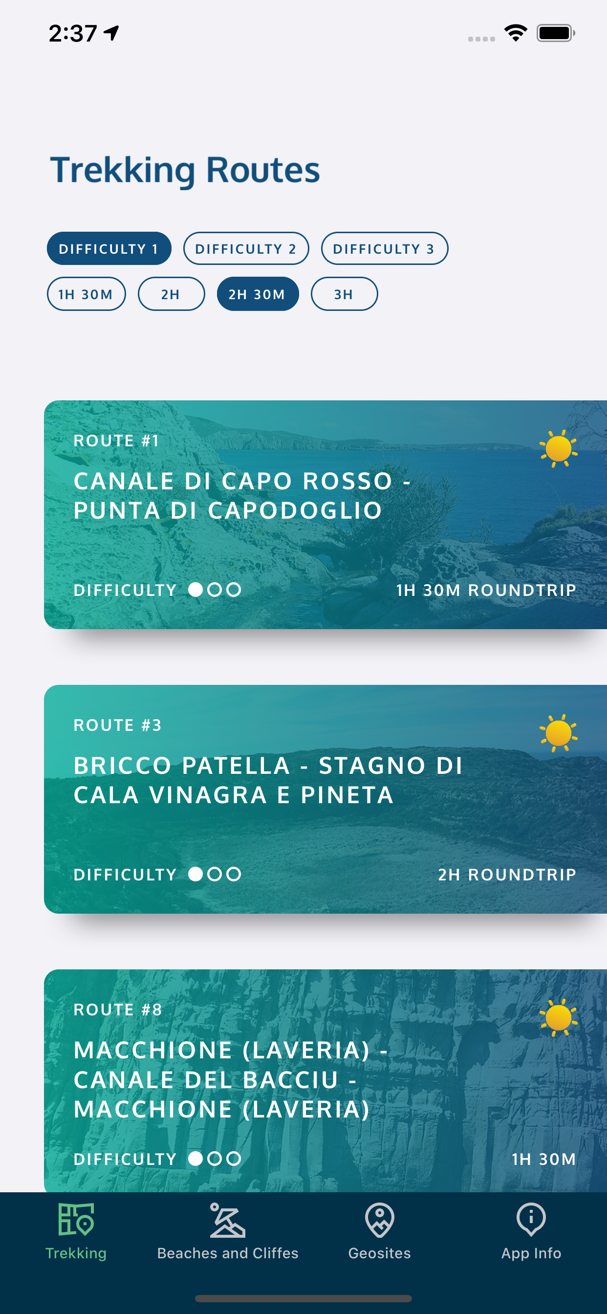 Trekking San Pietro