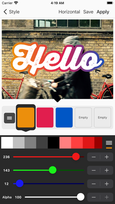 Image of Phonto - Text on Photos