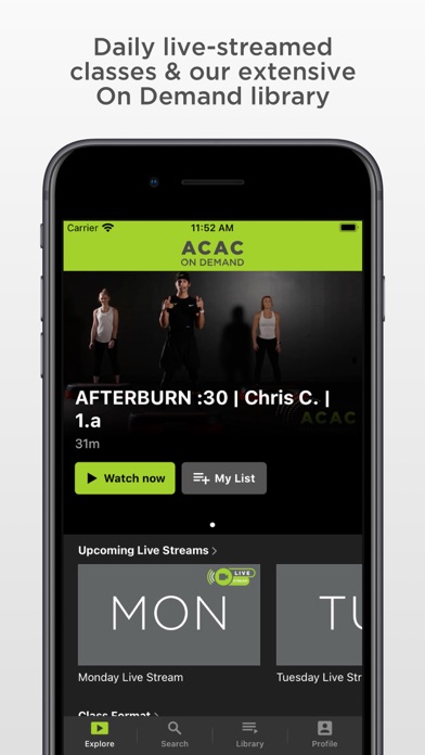 Screenshot 2 of ACAC On Demand App