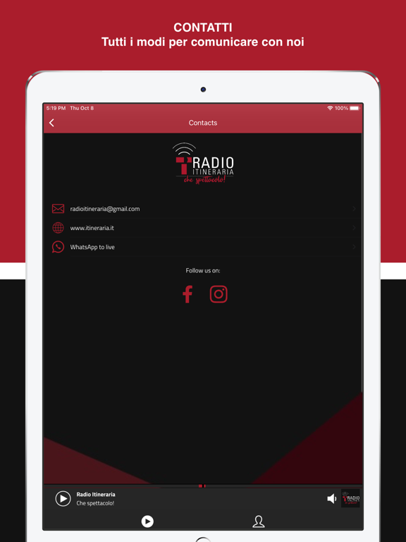 Screenshot #6 pour Radio Itineraria