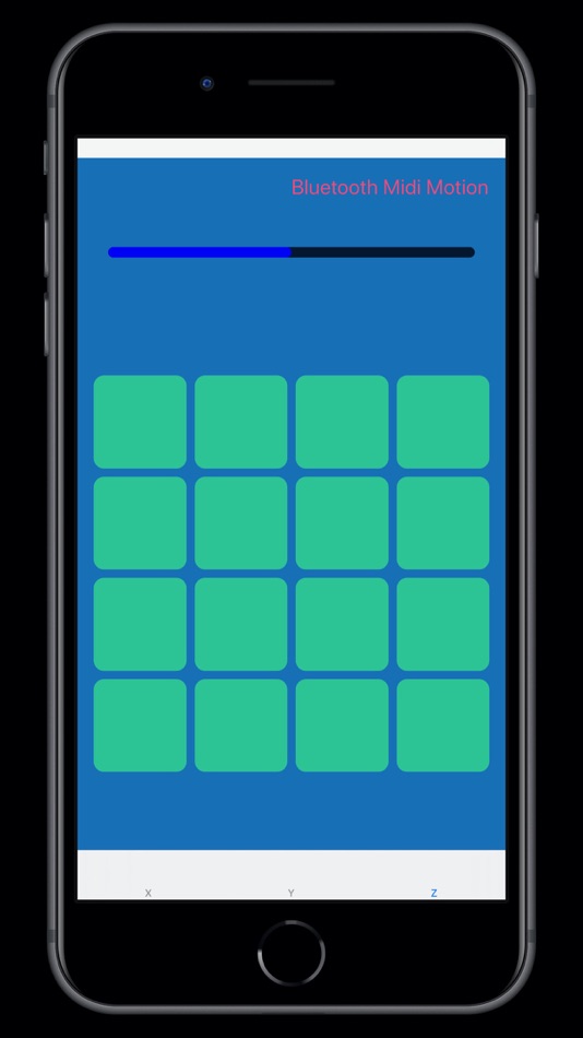 #4. Bluetooth Midi Motion (iOS) Podle: pablo lopez