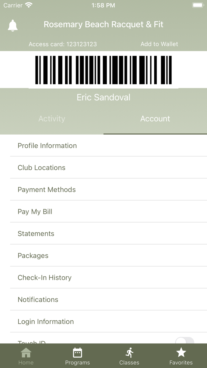 Rosemary Beach Racquet and Fit