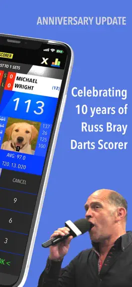 Game screenshot Russ Bray Darts Scorer apk