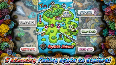 Pocket Squid Fishing Screenshot