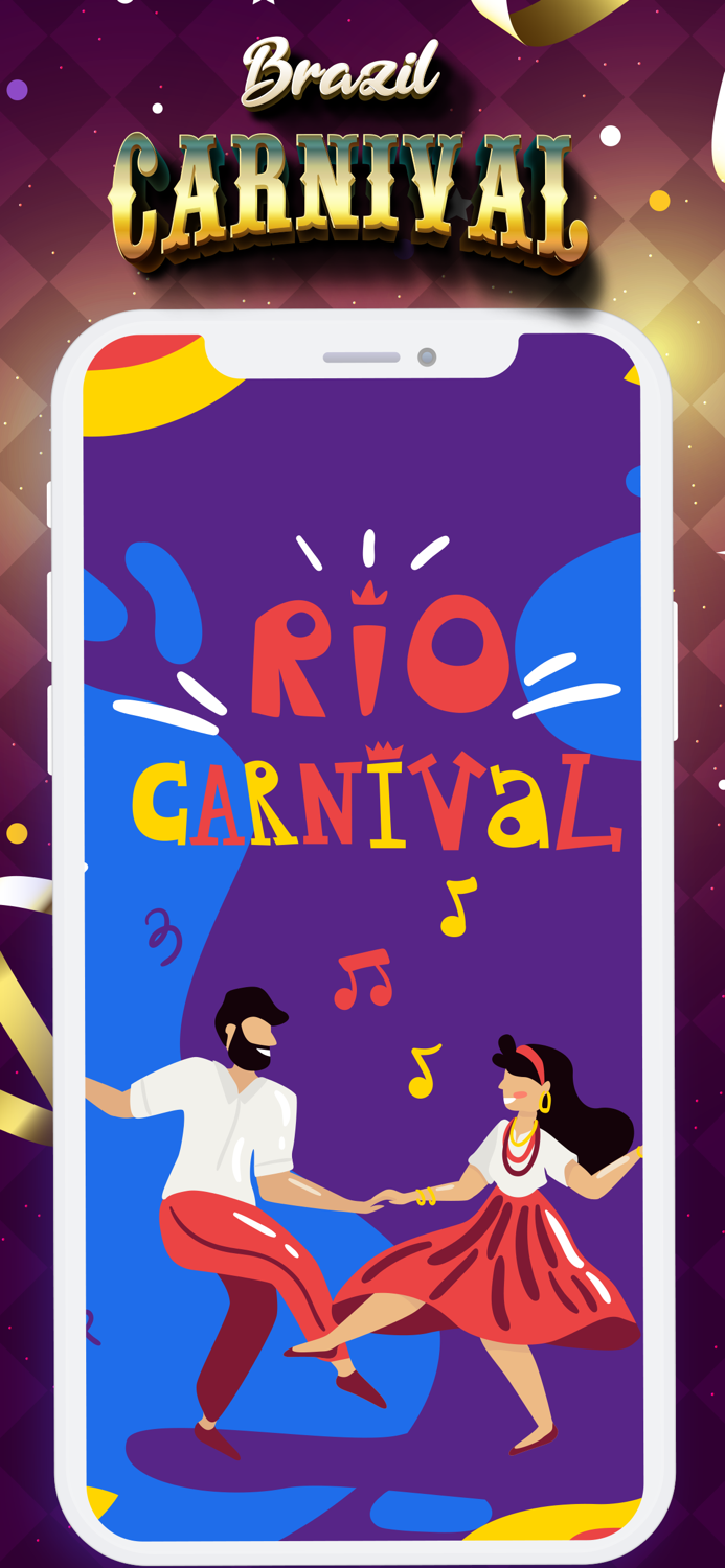 Brazil Carnival Stickers