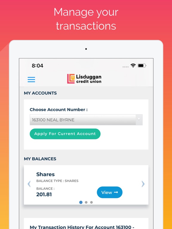 Screenshot #4 pour Lisduggan Credit Union
