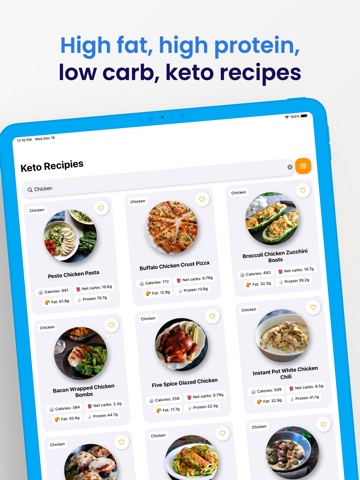 Keto Diet Recipesのおすすめ画像1
