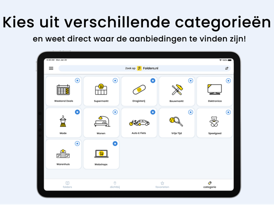 Folders.nl iPad app afbeelding 4