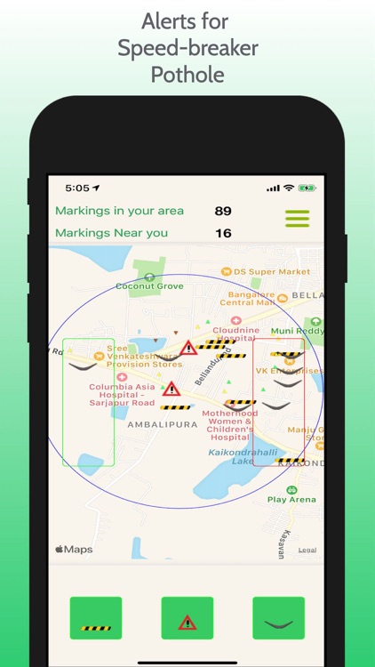 knowBefore speed breaker alert