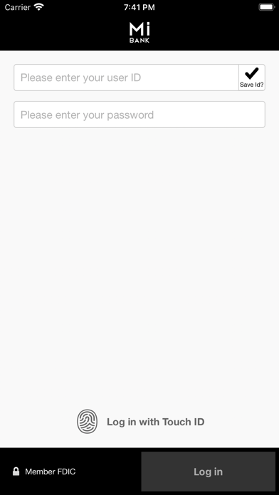 Mi BANK Business Screenshot