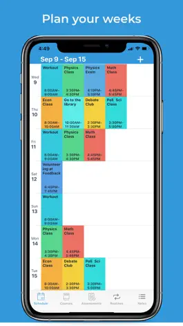 Game screenshot UniPlan: Student Planner apk