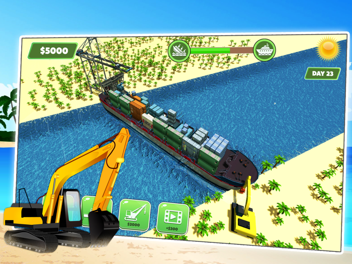 Stuck Ship Boat Games 2D