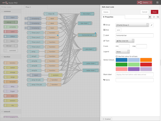 Node-PAD iPad app afbeelding 3