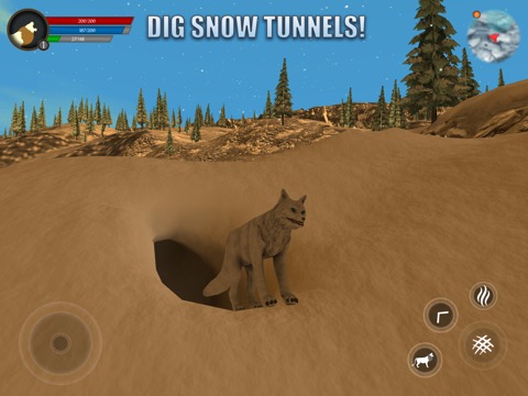 Arctic Wolf Survival Simulatorのおすすめ画像3