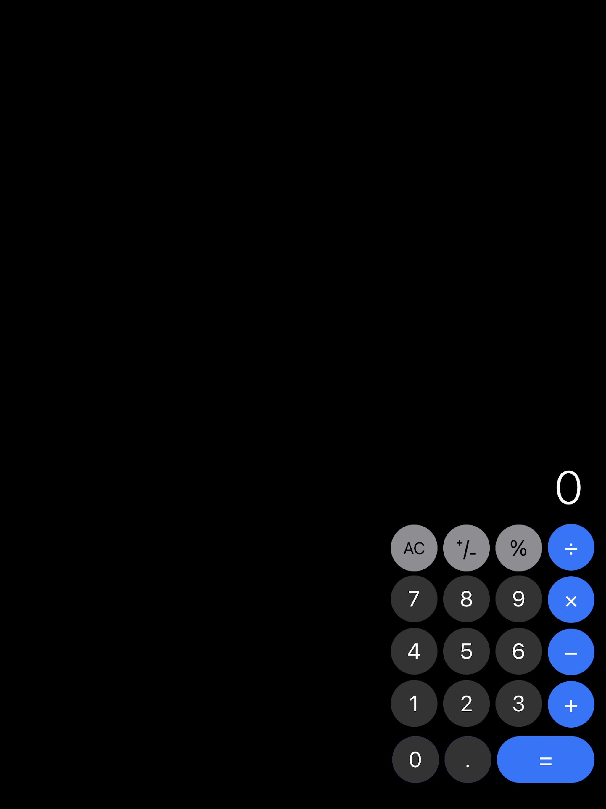 Calculator - for iPad.のおすすめ画像1