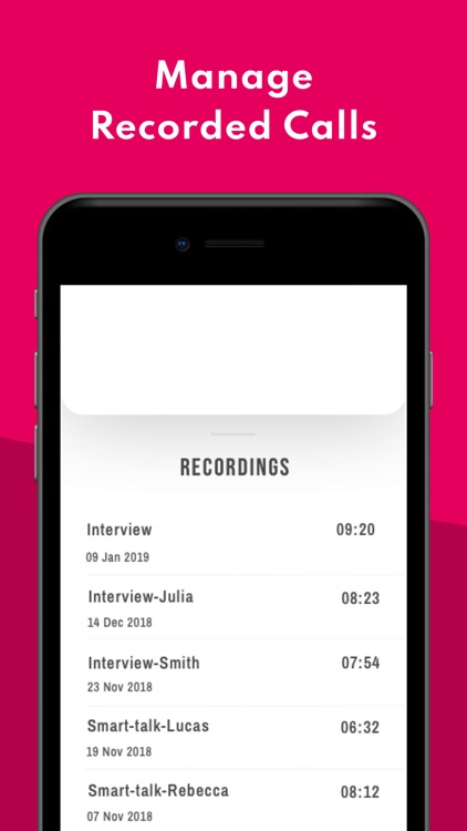 Call Recorder: Save & Listen screenshot-3