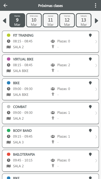 Meanas Sport Club Screenshot