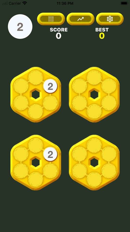 #3. 2048 3D - Number Merge (iOS) 由: Mapletree Apps