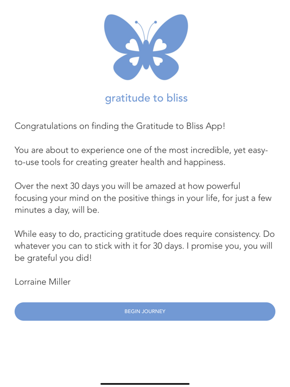 Screenshot #4 pour Gratitude To Bliss