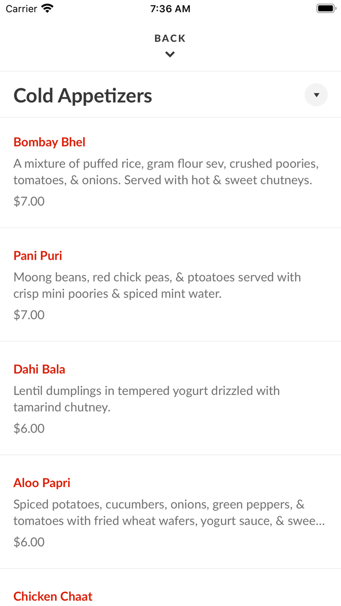 Zaika Indian Bistro To Go