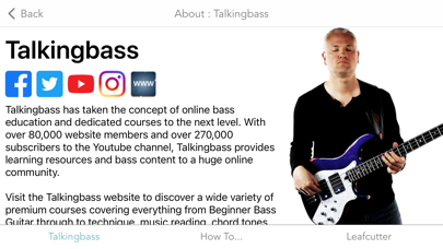Scales For Bass Guitar Screenshot